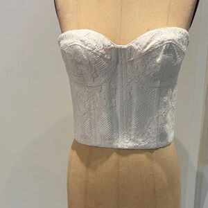 Sarah Seven White Lace Camisole